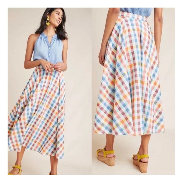 Maeve Dresses & Skirts - ANTHROPOLOGIE MAEVE EVELYN VERY FULL MAXI SKIRT
